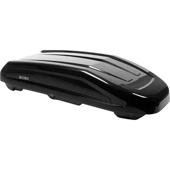 Střešní box Půjčovna - Střešní box Aroso Deutschland Hamburg 600 - objem 550l / oboustranné otevírání / černý lesklý