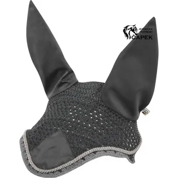 Čabraka pro koně Akční náušníky Waldhausen -ESPERIA OLD- - Tmavě/Světle šedá - Pony