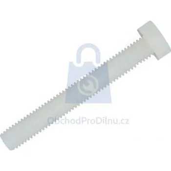 Šroub Šroub šestihranný se závitem k hlavě, DIN 933, PA M5 x 20, balení 1 ks