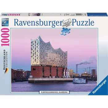 Puzzle Ravensburger Labská filharmonie Hamburk 1000 dílků