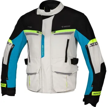Moto bunda Moto bunda SECA Compass černo/šedo/modrá XL