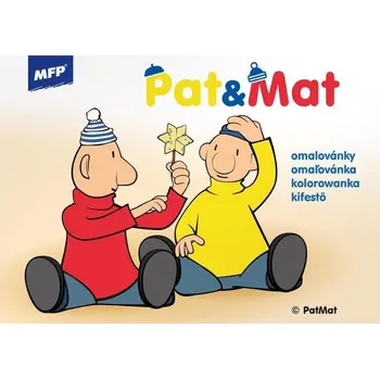 omalovánky Dětské omalovánky: Pat a Mat - MFP