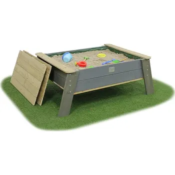Dětské hřiště EXIT TOYS Pískoviště stůl s krytem Aksent XL