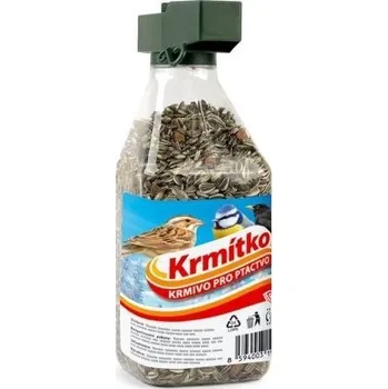 Krmítko pro ptáka NG 9997fo Závěsné krmítko KRMÍTKO s náplní 500g 90x100x255 mm