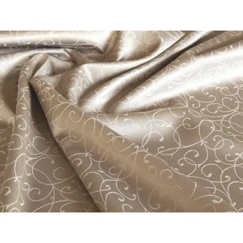 HEDVA ČESKÝ BROKÁT Odaska 152 KRUCÁNKY hnědá