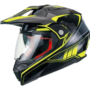 Helma na motorku Enduro helma MAXX FS 606 Black / Yellow - XS