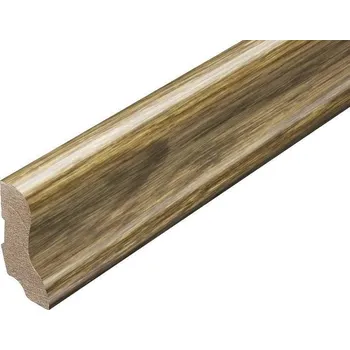 soklová lišta NOVÁK Podlahová - soklová lišta 40x20 MDF fólie dub starý, 2,6m AAK 517/08