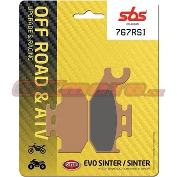 Brzdová destička Zadní brzdové destičky SBS 767RSI - CAN-AM Outlander MAX XT Left/Rear, 500ccm - 07>