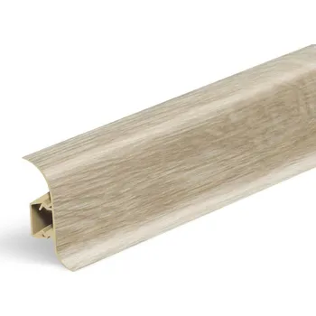 soklová lišta NOVÁK Podlahová - soklová lišta 56x23 PVC dub Burgundy dvoudílná, 2,5m NGF098