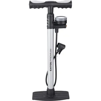 pumpička pumpa na kolo s manometrem a upouštěcím ventilem, 120PSI/8bar