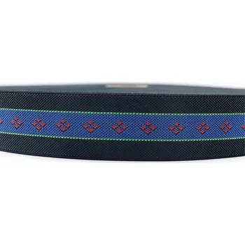 Textilní guma Pruženka šlová 30mm tm. modrá