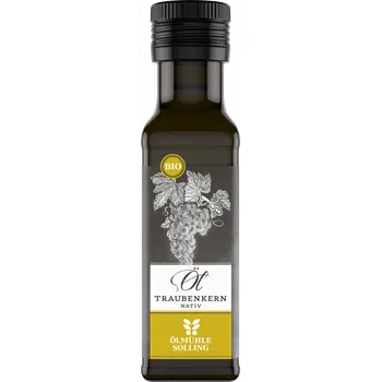 Rostlinný olej Ölmühle BIO Panenský olej z hroznových jader 100 ml
