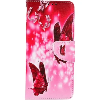 Pouzdro na mobilní telefon Pouzdro Vivo Y01 knížkové Zamilovaní motýlci (kryt neboli obal na Vivo Y01)