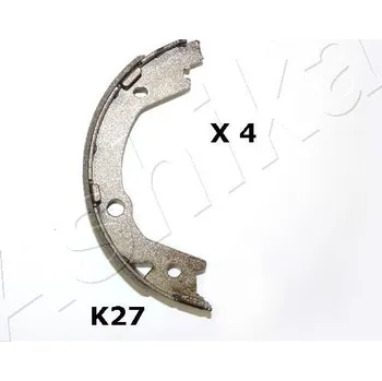 Brzdový systém Sada brzdových čelistí ASHIKA 55-0K-K27