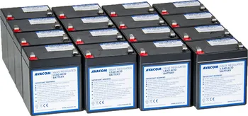 Záložní baterie Avacom RBC44 bateriový kit - náhrada za APC (16ks baterií) - neoriginální