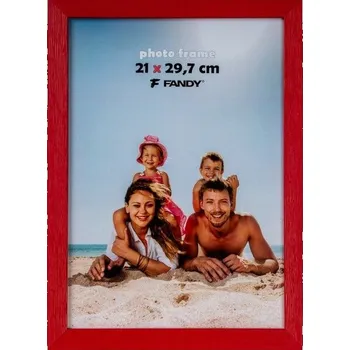 FANDY Fotorámeček Nut 21x29,7 3 červený