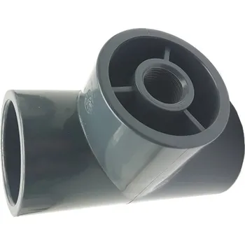 PVC tvarovka - T-kus 90° 50 x 1/2“ int.