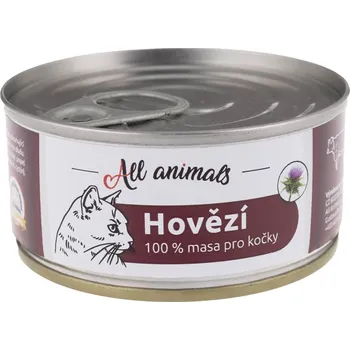 Chovatelství ALL ANIMALS CAT hovězí mleté 100 g