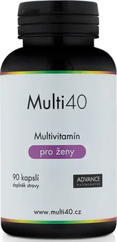 Advance Nutraceutics Multi40 pro ženy 90 cps.