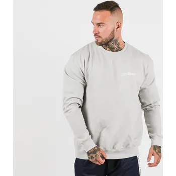 Pánská mikina GymBeam Mikina PRO Jumper Moon Grey XXL šedá