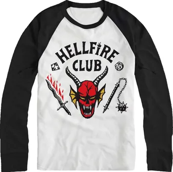 pánské tričko Curepink Stranger Things Hellfire Club