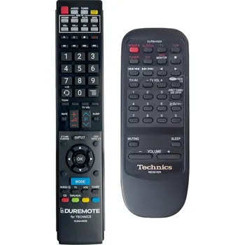 Dálkový ovladač TECHNICS EUR644858 + ovládání TV (mini TV) - dálkový ovladač duplikát