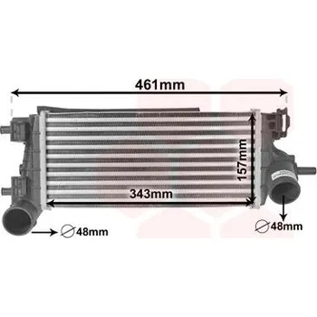 Motor automobilu Chladič turba VAN WEZEL 18014703