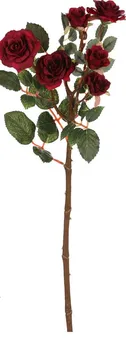 Umělá květina Autronic Růže na kmínku 39 cm