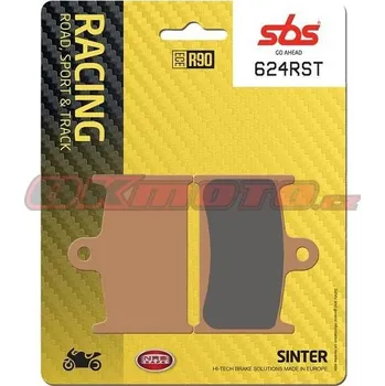 Brzdová destička Přední brzdové destičky SBS 624RS - Yamaha TZ GP 250ccm - 98>02