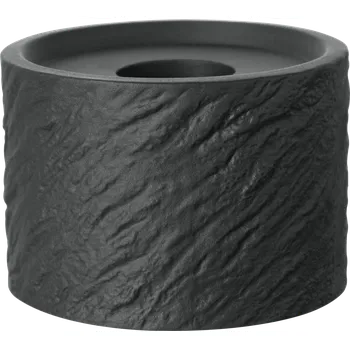 Talíř Svícen MANUFACTURE ROCK, černá, Villeroy & Boch ▪ Kč 640 ️ - Luxurytable.cz Villeroy & Boch