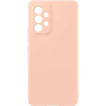 Silikonový kryt pro Samsung Galaxy A52 4G a 5G - Růžový