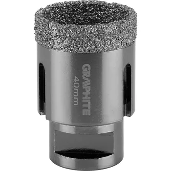 Dílna Děrovka diamant 40mm M14 Graphite