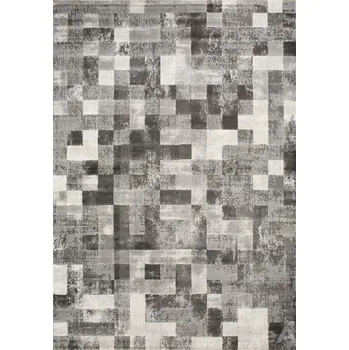 Koberec Spoltex Kusový koberec Mykonos 135 - šedý - 80x150