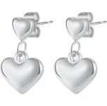 Ocelové náušnice z lásky