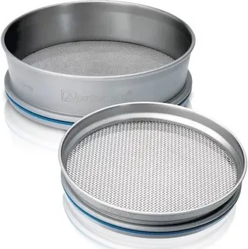 Chov hospodářského zvířete Kroužek s řetízkem pro podporu při horizontálním sítování, k produktu: Síto analytické Retsch 200 x 50 mm, třídicí médium drátěná tkanina, nerezový rám, dle ISO 3310-1