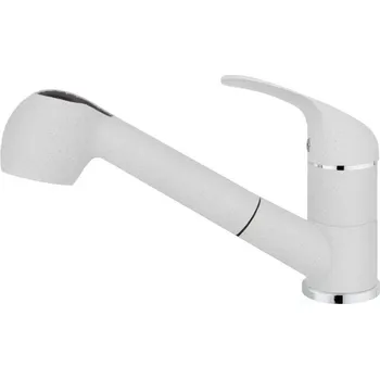 Vodovodní baterie dřezová baterie Pyramis FIDO bílá