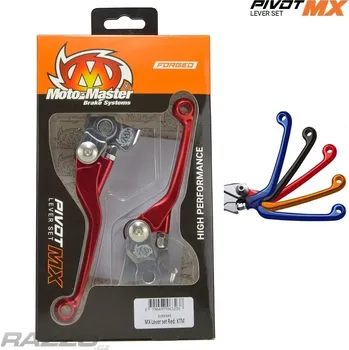 Výklopné páčky MotoMaster Pivot Levers KTM SX SXF EXC 14-26 / HQ FC TC 22-.. GasGas MC 21-23 Red