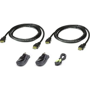 Datový kabel Aten Sada kabelů pro Secure KVM, (2x USB, 2x HDMI, audio) , 1,8m (2L-7D02UHX5) - 14.01.7075
