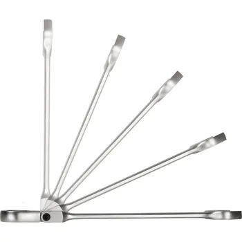 Klíč klíč ráčnový očkoplochý s kloubem, 72 zubů, 12mm, L 174mm