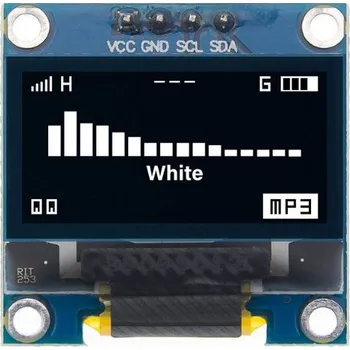 Vývojová deska IIC I2C OLED displej 0,96" - Bílý, 128 x 64