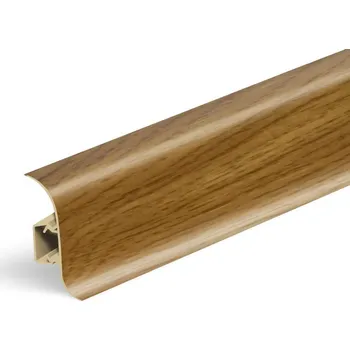 soklová lišta NOVÁK Podlahová - soklová lišta 56x23 PVC dub královský dvoudílná, 2,5m NGF0F4