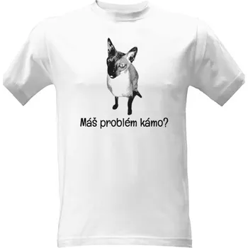 Pánská móda Tričko s potiskem Pánské tričko Sphynx "Máš problém kámo?" pánské