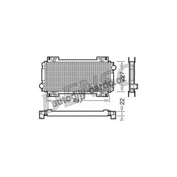 Chladič motoru Chladič motoru DENSO (DE DRM10032)