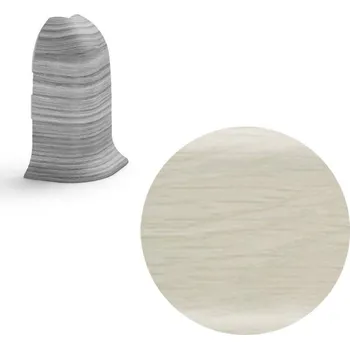 soklová lišta NOVÁK Vnější roh k soklové liště PVC dub premium 56x23 flexibilní NGOVF8