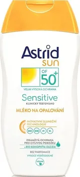 Přípravek na opalování Astrid Sun Sensitive mléko na opalování SPF50+ 150 ml