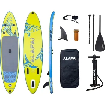 Paddleboard Alapai Shark 285 žlutý/modrý