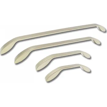 Nábytkové kování ZINA 128 úchytka NI-SATIN "AKČNÍ CENA BEZ SLEVY" (Madlo rukojeť úchytka kování na zásuvky pro šuplík )