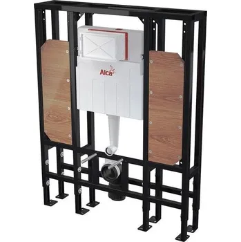 WC nádržka Alcadrain Předstěnové instalace - Předstěnový instalační prvek Solomodul, do instalaci prostoru, pro bezbariérové provedení AM116/1300H