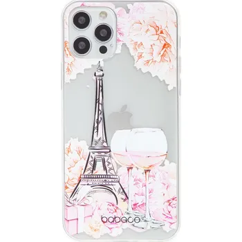 Pouzdro na mobilní telefon Kryt BABACO pro Apple iPhone 12 Pro Max - Paříž - gumový