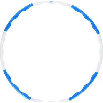 Obruč One Fitness Hula-hop HHP090 obruč modrá/bílá